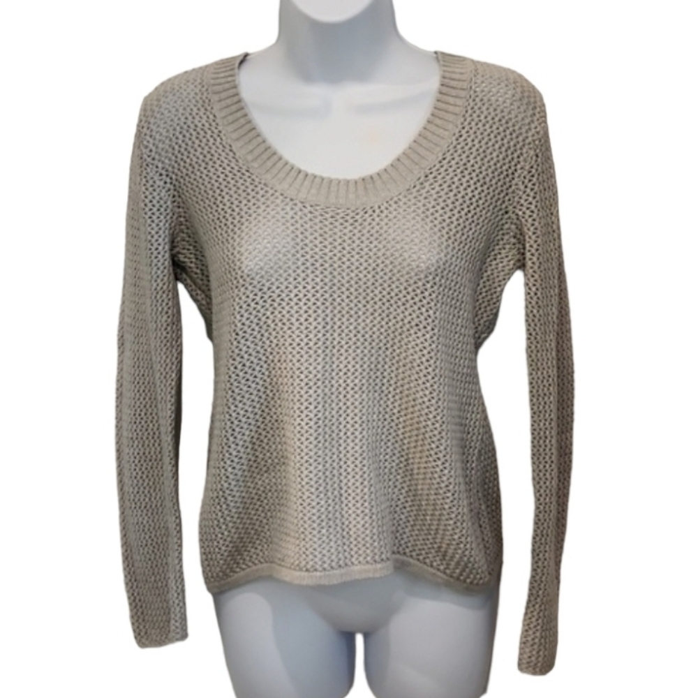 Stamp 10 Open Knit Sweater